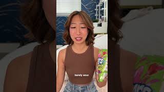 I tried super sour berry GUSHERS! #foodreview #candy #snack #snackreview #sourcandy #mukbang