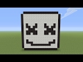 Minecraft Pixel Art - Marshmello