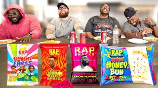We Tried RAP SNACKS For The First Time!