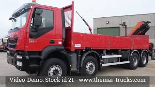 Iveco Trakker 360 flatbed truck for sale - SOLD