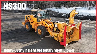 RPM Tech Snow Blower - HS300 3,000 Tons/hr High Capacity