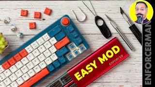 EASY KEYBOARD MOD FOR BEGINNERS - GAMAKAY LK67