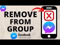 How to Remove Someone from Messenger Group Chat