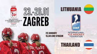 2025 IIHF ICE HOCKEY U18 WOMEN'S WORLD CHAMPIONSHIP Division III CROATIA, Zagreb