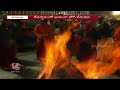 sankranti festival 2019 bhogi celebrations begins at tirumala tirupathi v6 news