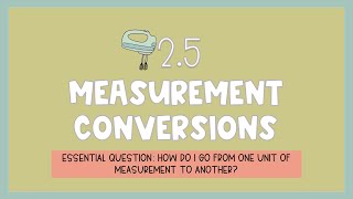 6th Grade Math | 2.5 Measurement Conversions