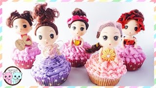 RUSSIAN PIPING TIPS, RUFFLE  PIPING TIPS, DOLL CUPCAKES, DESSERT IDEAS