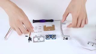 Assembly Tutorial 2 for PiDog - SunFounder Smart Robot Kit