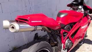 Ducati 749s EXO7 exhaust sound