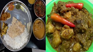 কোমোৰাৰ সৈতে হাঁহৰ মাংস | Duck Meat with Ash Gourd | Duck Curry In Assamese Style