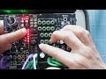 Threetom Modular Doppio : sound demo W. arpeggiator