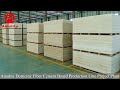 take you to understand the production process of fiber cement board in one minute fibercementboard