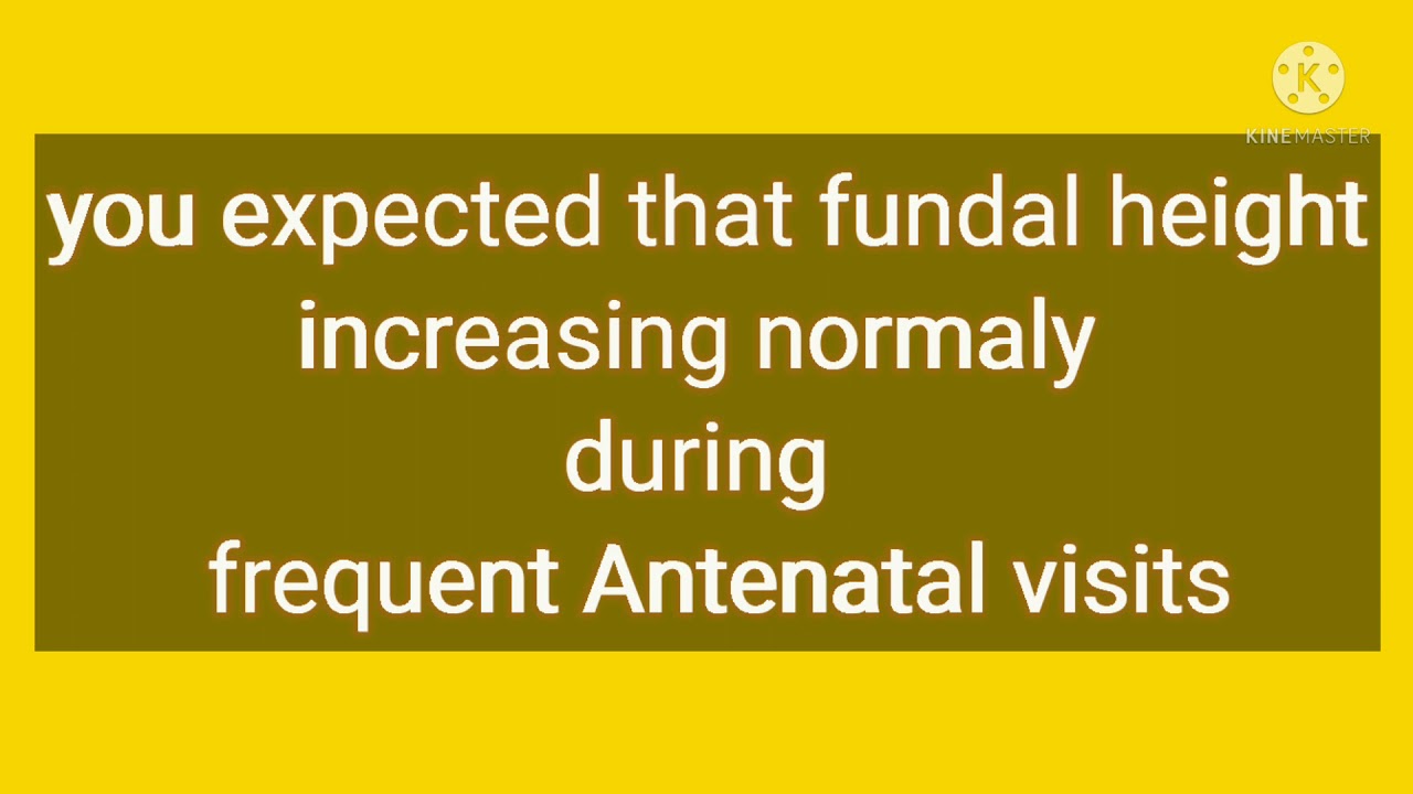 How To Measure Fundal Height - YouTube