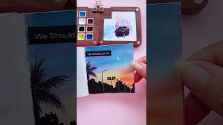 Painting with Mini Watercolor Palette #art #painting #artwork