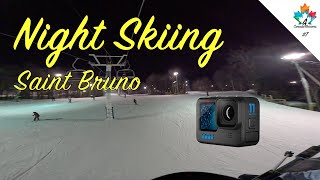 GOPRO SKI SAINT BRUNO FEV2024 #canada4seasons #canada #ski #winter #gopro #quebec #montreal #snow