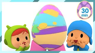 🐇🐣 ぽこよ日本語 l Pocoyo Japanese l  イースターエッグファクトリー（30分）全話　子どものためのアニメ動画