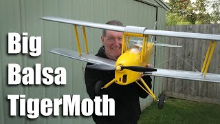 Big Balsa Tiger Moth - HobbyKing 1.4m