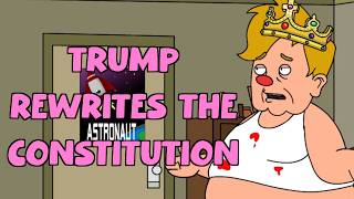Trump Rewrites The Constitution On A Napkin During A 3AM Truth Social Rant!!!