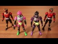 ガシャポン saga サーガ 仮面ライダーエグゼイド u0026ゲンム u0026クウガ ストップモーション kamen rider ex aid stop motion