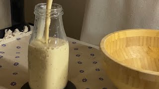 سموثي الموز و التمر | Banana smoothie