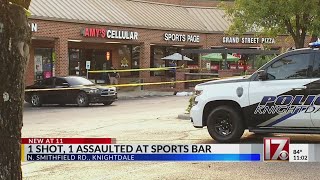 1 shot, 1 assaulted following altercation at Knightdale sports bar, police say