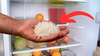 Refrigerator manufacturers hide it from us! Everyone should put salt in the fridge