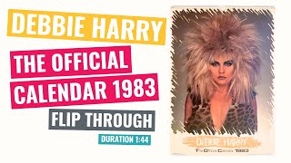 Debbie Harry - The Official Calendar 1983 - Flip Through