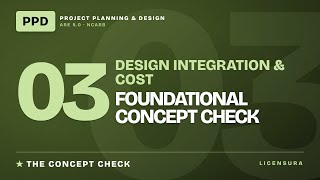 ARE 5.0 PPD Practice Questions EXPLAINED — Module 3: Design Integration & Cost | 15 Qs Solved