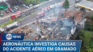 SBT News: Queda de avião em Gramado, no Rio Grande do Sul, deixa 10 mortos.