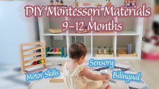 DIYs YOUR CHILD WILL ACTUALLY LOVE! Montessori DIY Materials on a Budget for 9-12 Months Old