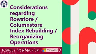 Considerations for Rebuilding and Reorganizing Indexes | Microsoft SQL Server | Data Science
