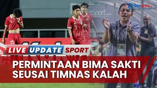 Permintaan Bima Sakti seusai Gagal Bawa Timnas U-17 Indonesia ke Piala Asia U-17 2023: Harus Positif