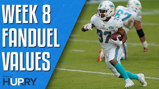 NFL Week 8 FanDuel: Fantasy Football Value Plays