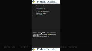 How To Sort A Numpy Array | Python Tutorial