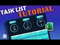 Easy Excel Task List Dashboard Tutorial: Build a Visual Project Tracker