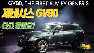 우리나라에서 젤 비싼 SUV인 제네시스 GV80을 타보았습니다!! - GENESIS GV80 review