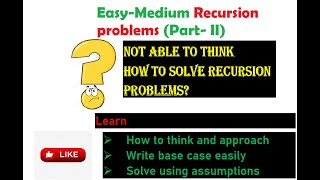 Recursion (Part- 2) in JAVA, C++, Python