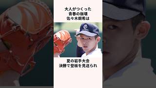 「大人がつくった青春の崩壊」佐々木朗希に関する雑学 #プロ野球 #野球解説  #mlb