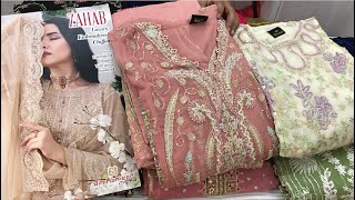 Pakistani Zahab by Bin Hameed luxury chiffon eid collection 2023 || pakistani party wear dress 2023