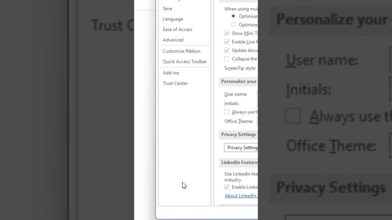 Microsoft Word Dark Mode White Page #shorts