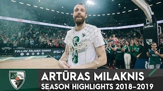 Artūras Milaknis 2018-2019 season highlights