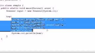 Java Programming Tutorial 82 Exception Handling