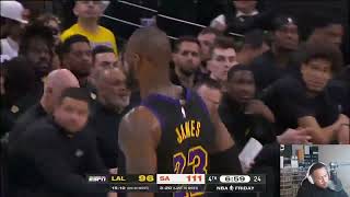 LAKERS at SPURS | FULL GAME HIGHLIGHTS | December 15, 2023 (REACTION)