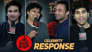 Celebs About Game Over Movie | Allu Sirish | Navdeep | Nandini Reddy | Manastars