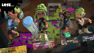 連続ゲーム小説【スプラトゥーン3】1787話、ガチエリア ステージ：クサヤ温泉、キンメダイ美術館。ランク 254、ウデマエ S＋0 436p