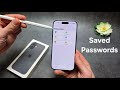 iPhone 17 / 17 PRO - How to Find Saved Passwords