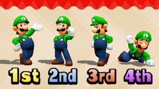 Mario Party Series Minigames - Luigi's Free-For-All Battle