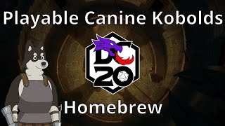 Canine Kobold Ancestry Homebrew for DC20