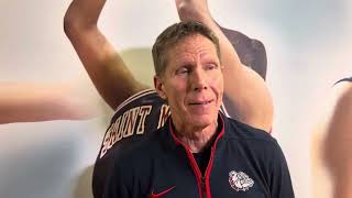 Gonzaga’s Mark Few post Saint Mary’s