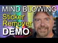 Mind-Blowing Demo of Sticker Remover - Duct Tape + Toilet Paper?